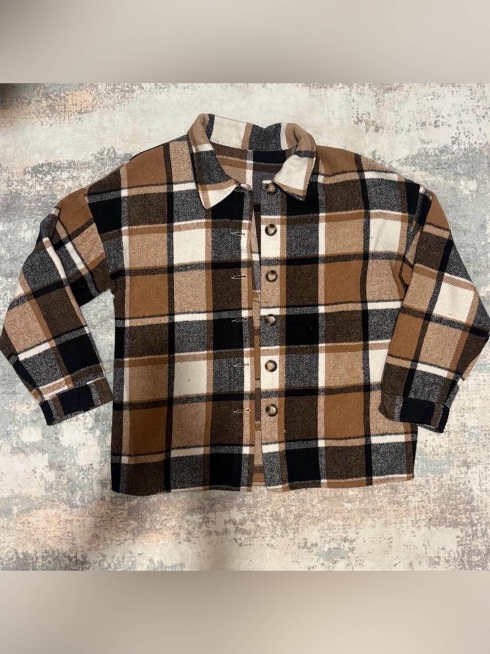 Plaid Shacket - Picture 1 of 1